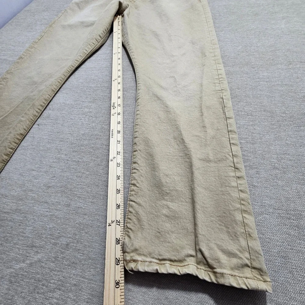 Polo Ralph Lauren Straight Leg Pants Mens 40x30 Tan Khaki Authentic Denim Goods